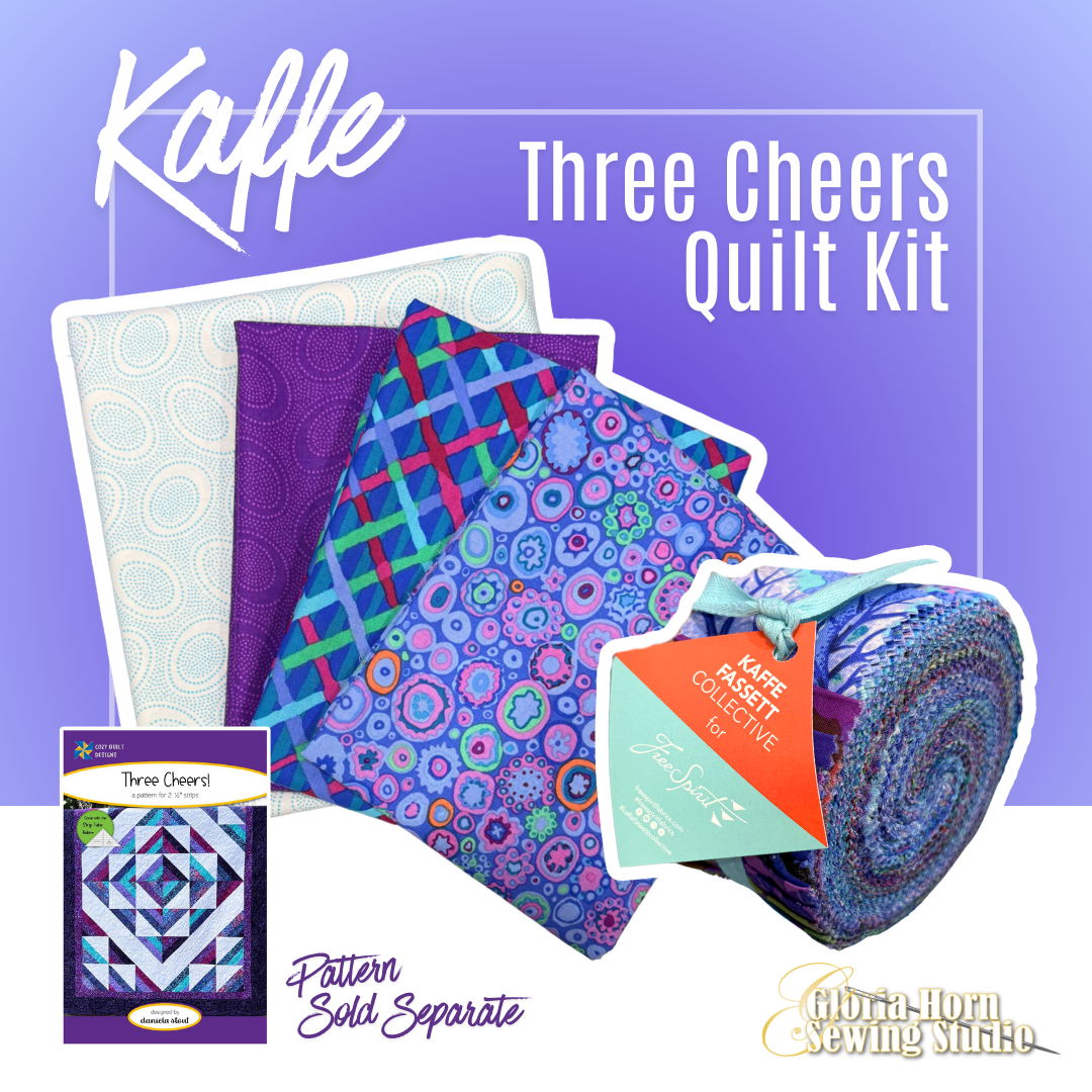 Kaffe Three Cheers Quilt Kit