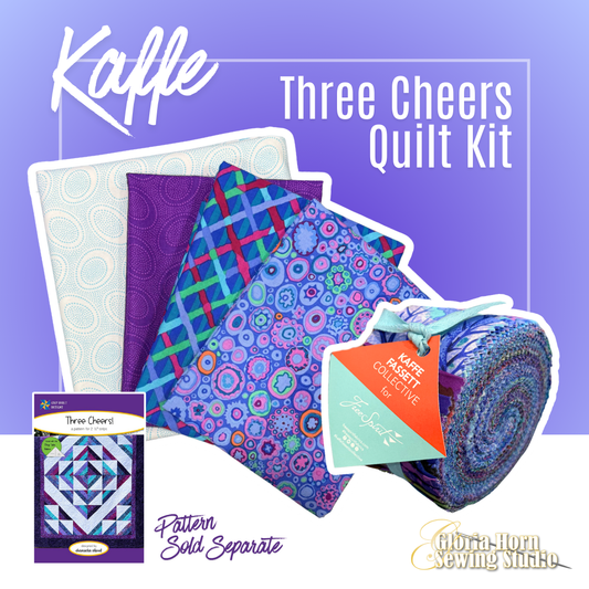 Kaffe Three Cheers Quilt Kit