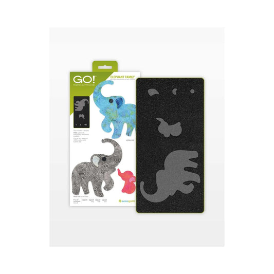 GO! Elephant Family Die - Accuquilt