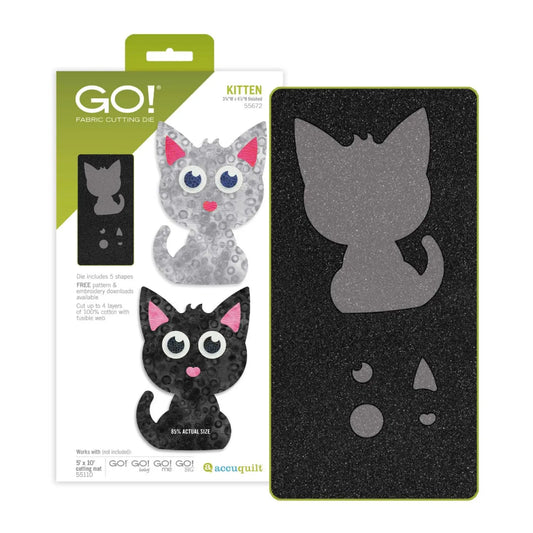 GO! Kitten Die - Accuquilt