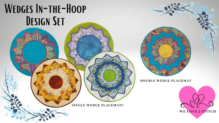 Wedges In-the-Hoop Collection