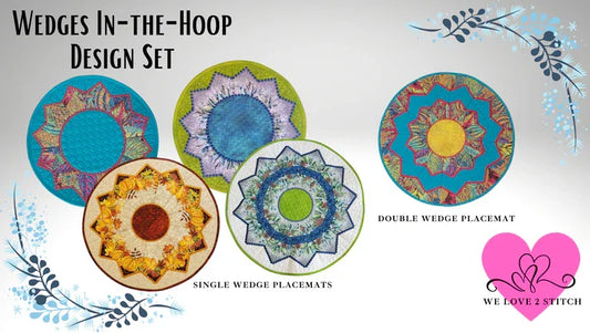 Wedges In-the-Hoop Collection