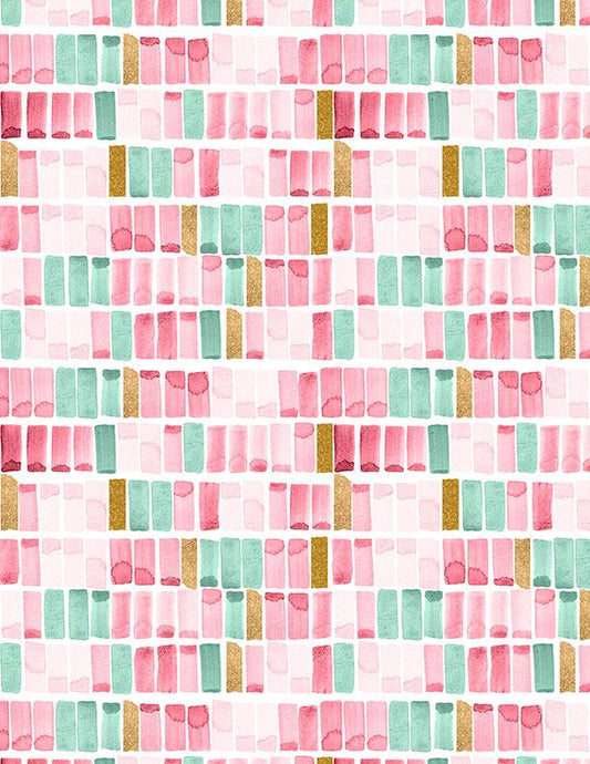 [SKINNY BOLT] Peony Blossoms - White/Pink - 3077 34717 137