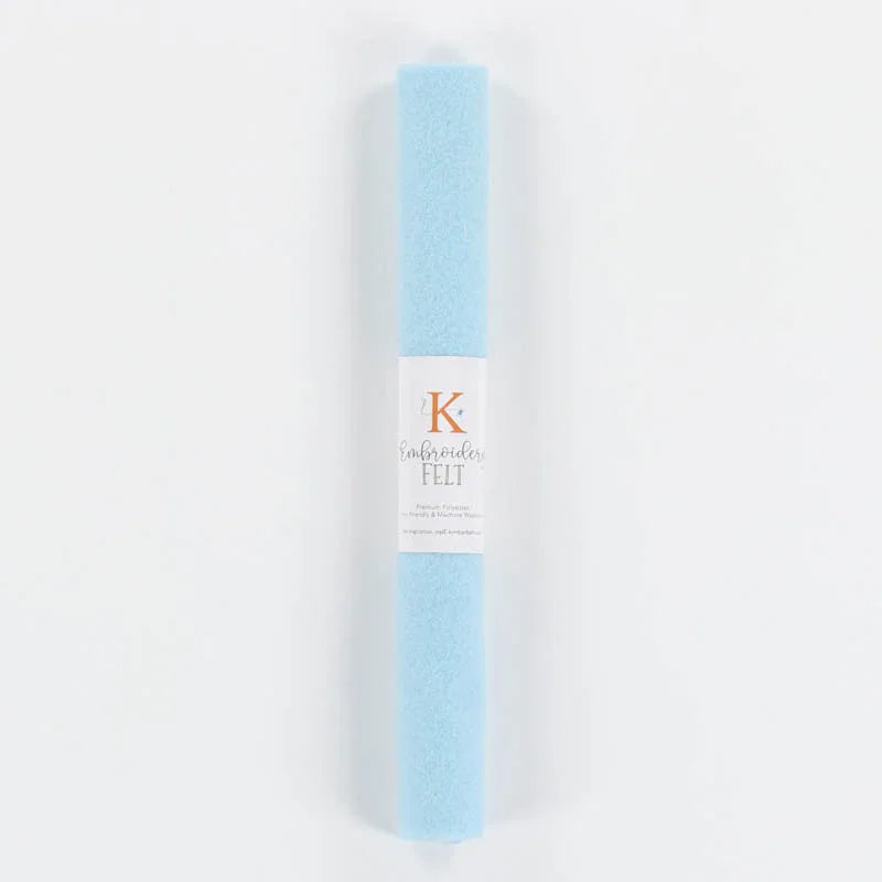 Embroidery Felt - Ice Blue