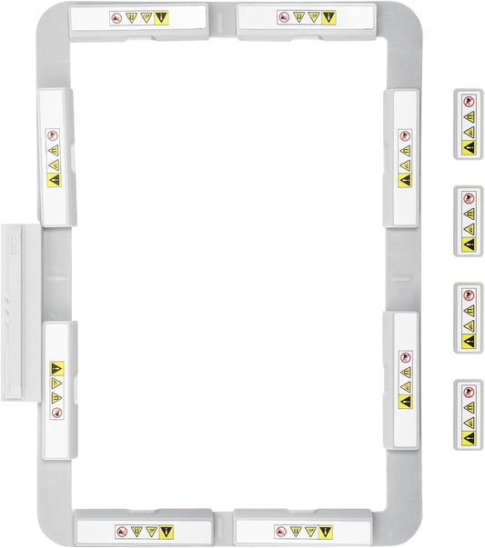 8" x 12" Magnetic Embroidery Frame Hoop - Compatible with Baby Lock & Brother Machines