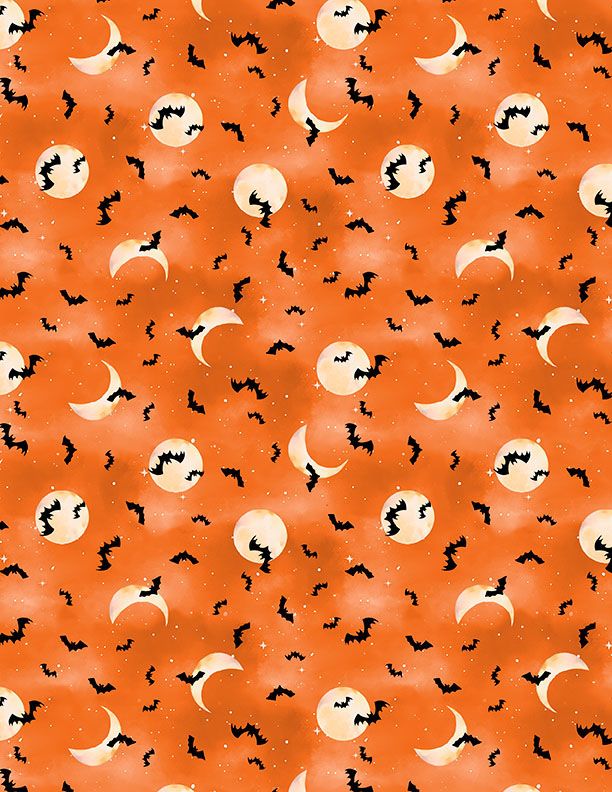 Spooky Tails - Bats Orange - 1665 33935 895