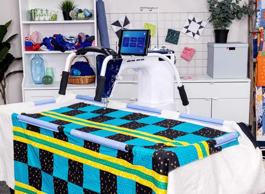 Little Rebel, Cutie Breeze Frame & Quilt Motion X