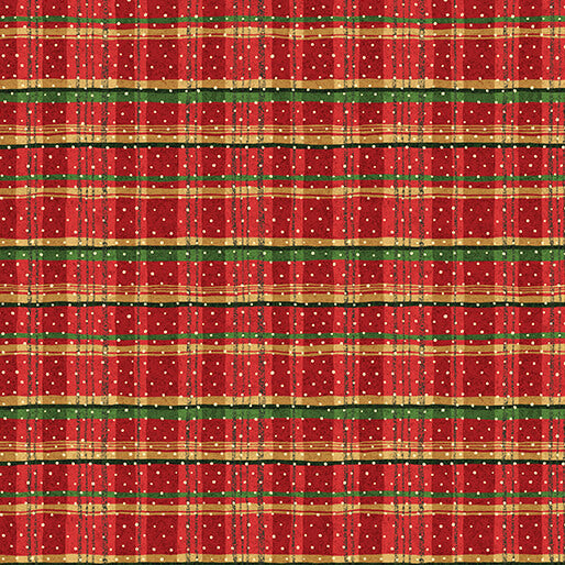 12 Days of Christmas - Holiday Plaid Red - 17273-10