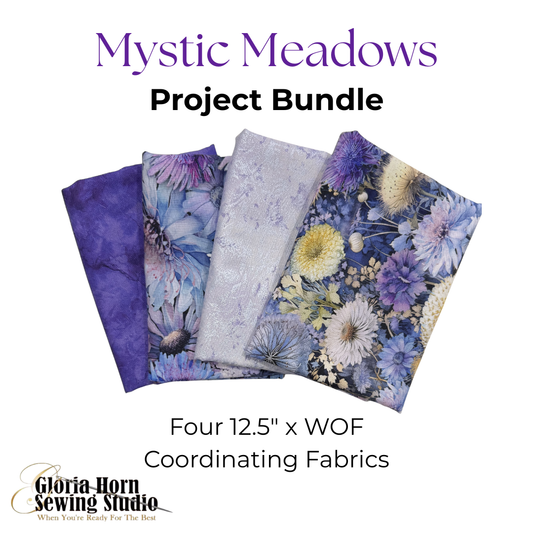 Mystic Meadows Project Bundle - Fabric Kit | 12.5" x WOF