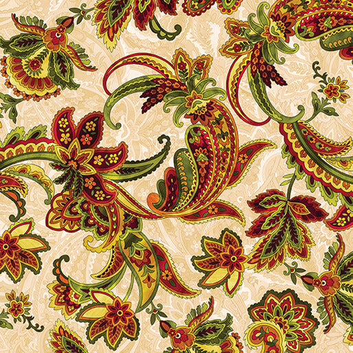Harvest Beauty - Harvest Paisley Cream - 15270-07