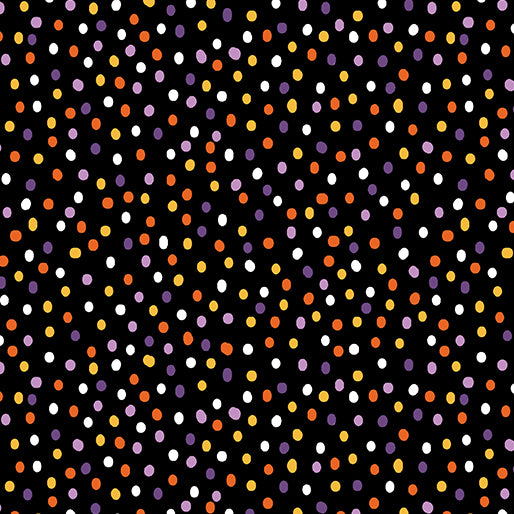 Ghostly Soiree - Dot-Mania Black - 15101-12