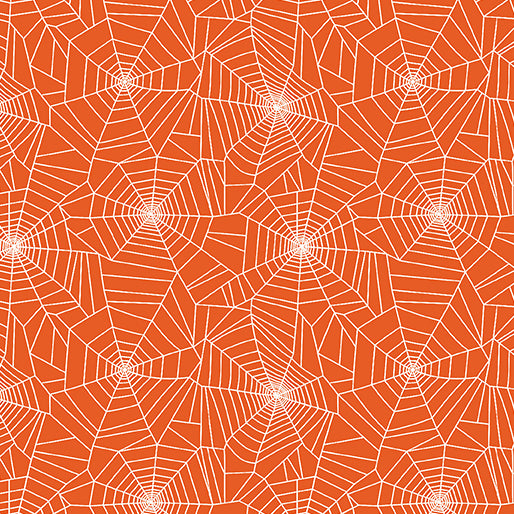 Ghostly Soiree - Ghostly Cobwebs Orange - 15095-39