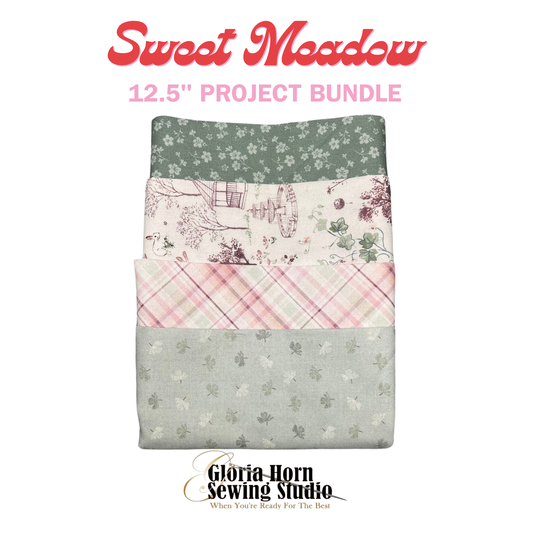 Sweet Meadow Project Bundle - Fabric Kit | 12.5" x WOF