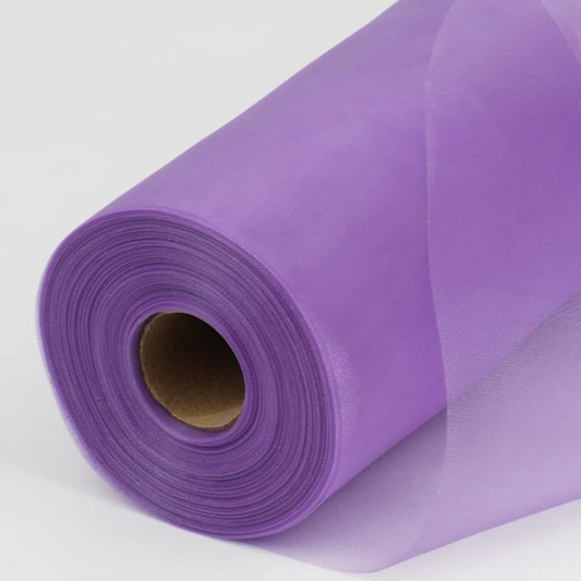 Lavender - Organza Tulle Roll - 11" x 50 yards