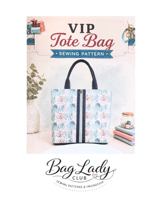 VIP Tote Bag Sewing Pattern