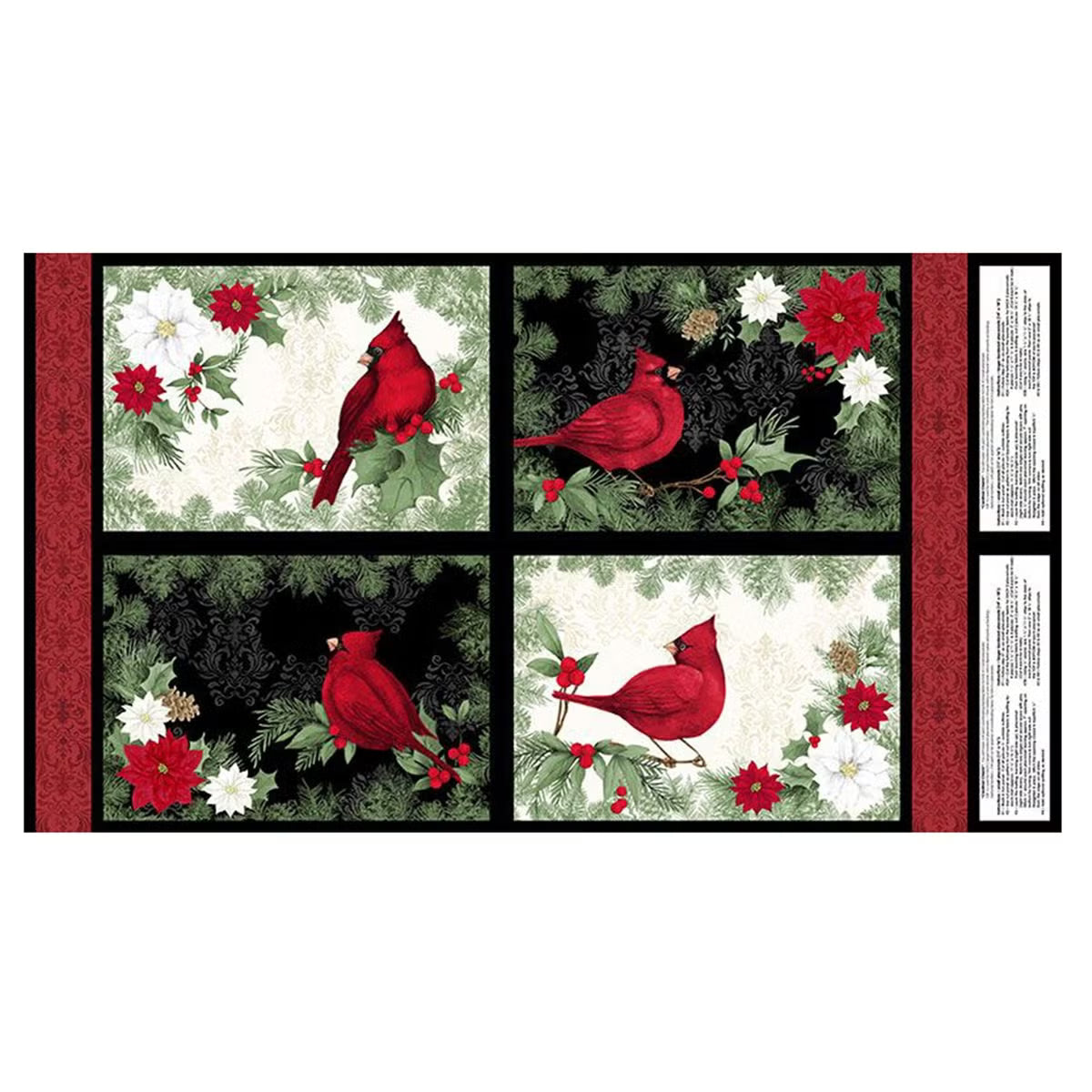 Cardinal Charm - Placemat Panel - 39925-931