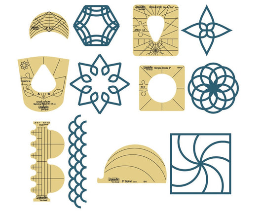 Westalee Design Sampler Template Set 1