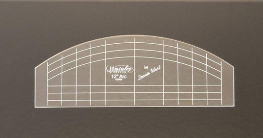 12" Arc Template | Westalee Design by Sew Steady