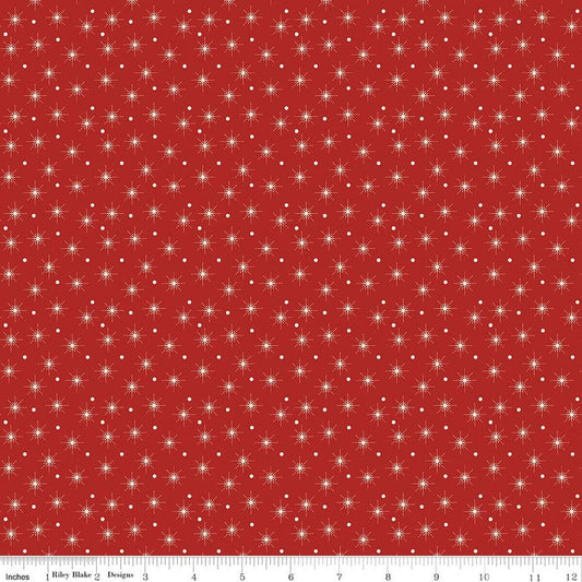 Christmas Greetings - Christmas Lights Red - C17667-RED