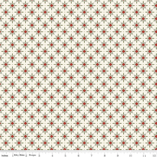 Christmas Greetings - Twinkle Cream - C17666-CREAM