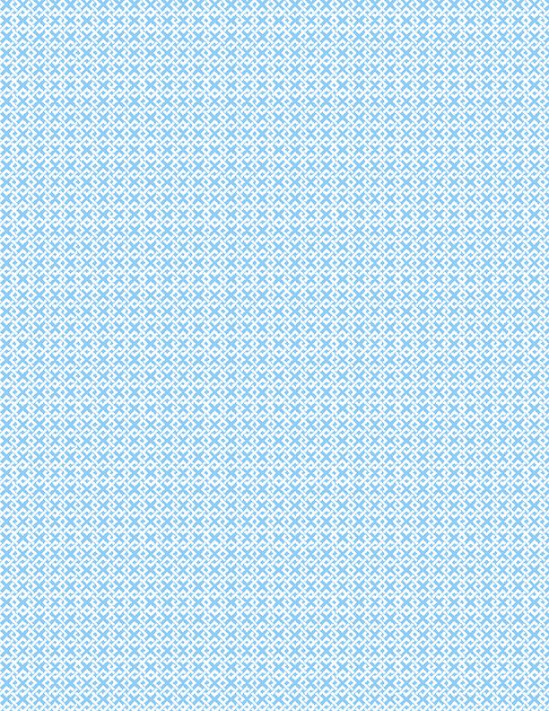 Classics - Criss Cross Two White/Baby Blue - 1825 85582 141-WP