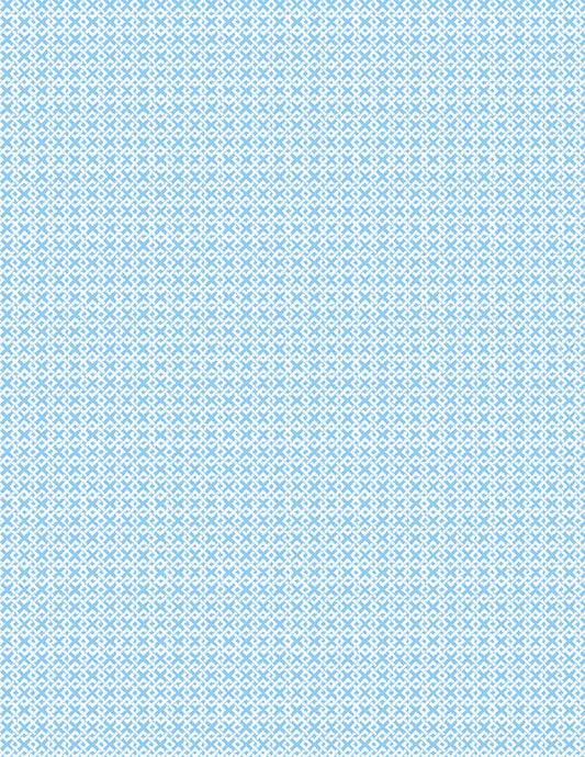 Classics - Criss Cross Two White/Baby Blue - 1825 85582 141-WP