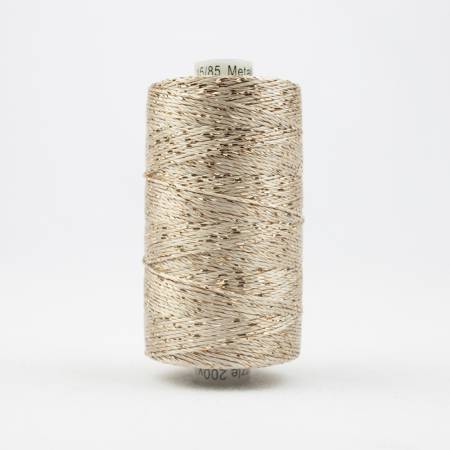 Dazzle 8wt Metallic 200yd Ecru