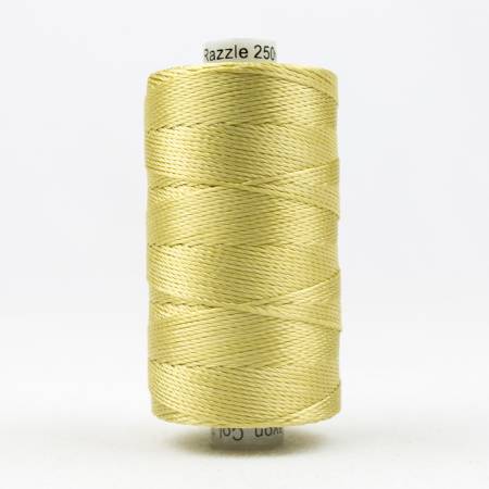 Razzle 8wt 6ply Rayon 250yd Gold