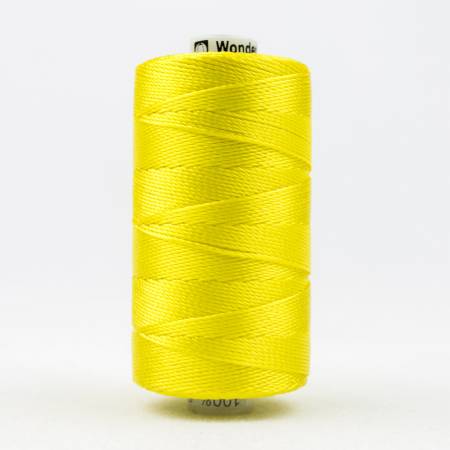 Razzle 8wt 6ply Rayon 250yd Lemon Yellow
