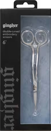 6in Double Curved Embroidery Scissors