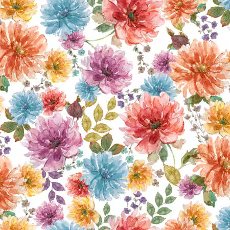 Harvest Home - Fall Blossom Mix White - 24568-WHT