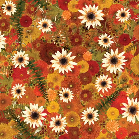 Homestead Harvest - Sunlit Harvest Floral Multicolor - 24584-MLT