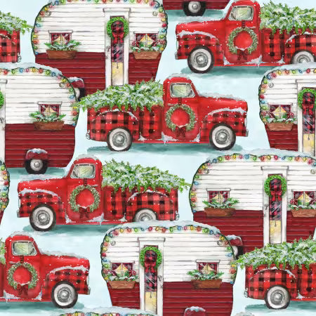 Frosty Hollow - Merry Motorcade Blue - 24600-BLU