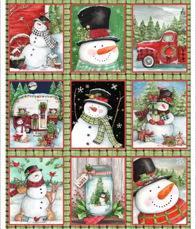 Frosty Hollow - 36" Panel - 24602-PNL