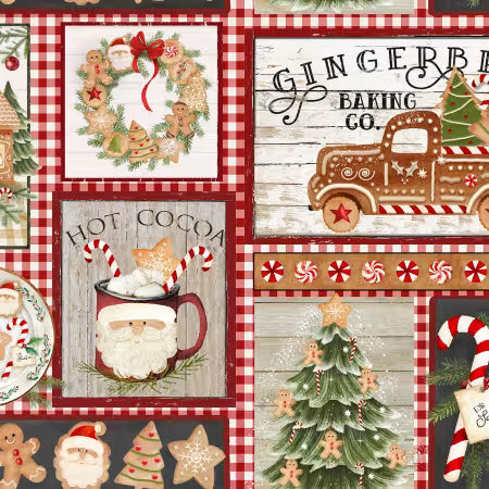 Very Merry Gingerbread - Gingerbread Patch - 24610-MLT