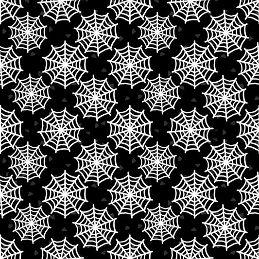 Moonlight Mischief Glow - Black Spider Web - 2559G-99