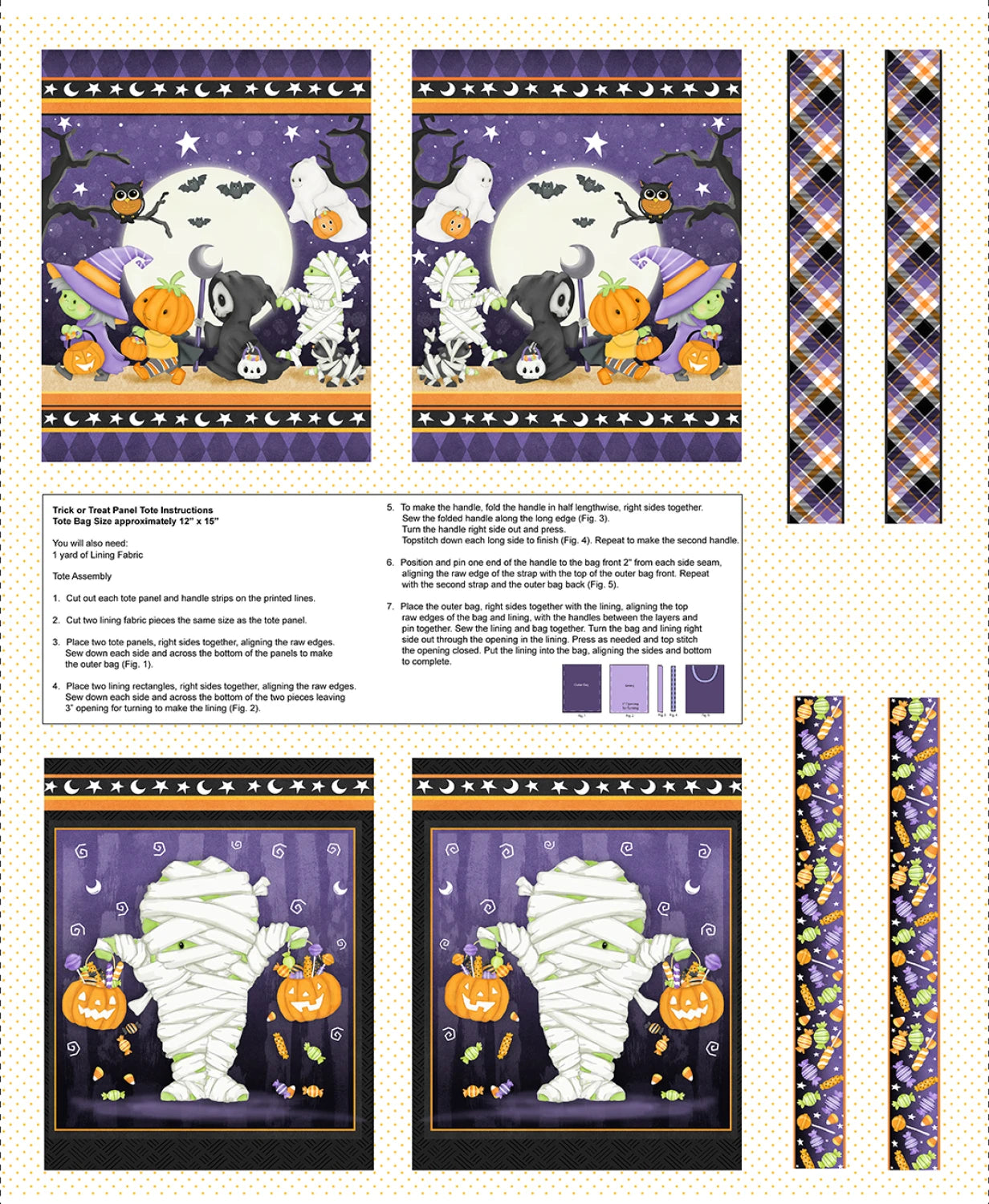 Moonlight Mischief Glow - Multi Trick or Treat Bag - 2565PG-59