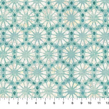 Boho Bliss - Sm Medallion Teal Multi - 29204-64