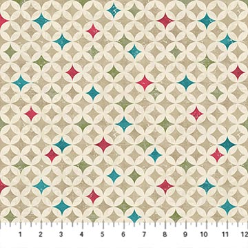 Boho Bliss - Multicolorgrid Beige Multi - 29205-12