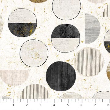 Gatsby - LT Taupe Circles - 29252M-11