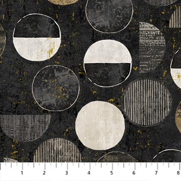 Gatsby - Black Multi Circles - 29252M-99