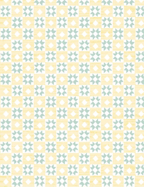 Friendly Farmstead - Checkerboard Yellow - 3008 96496 571 WP