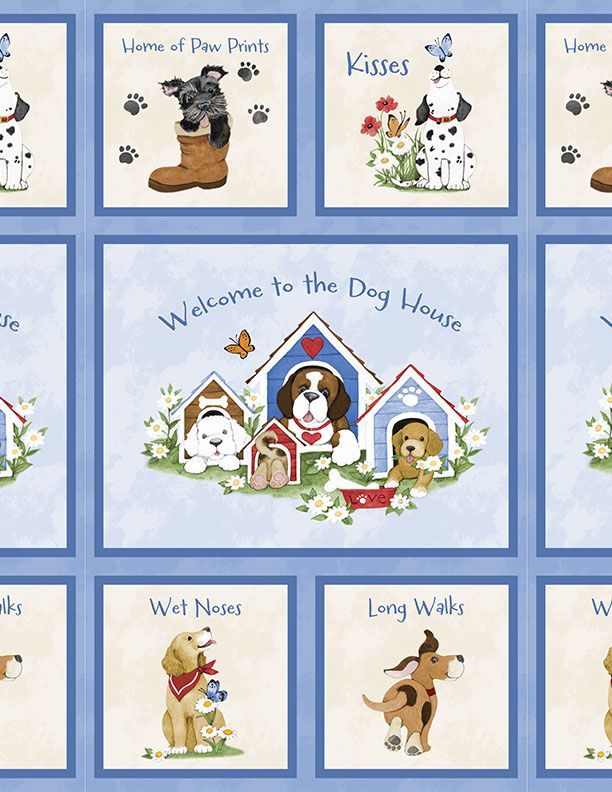 Paws at Play - Craft Panel Multi - 3023 39916 421