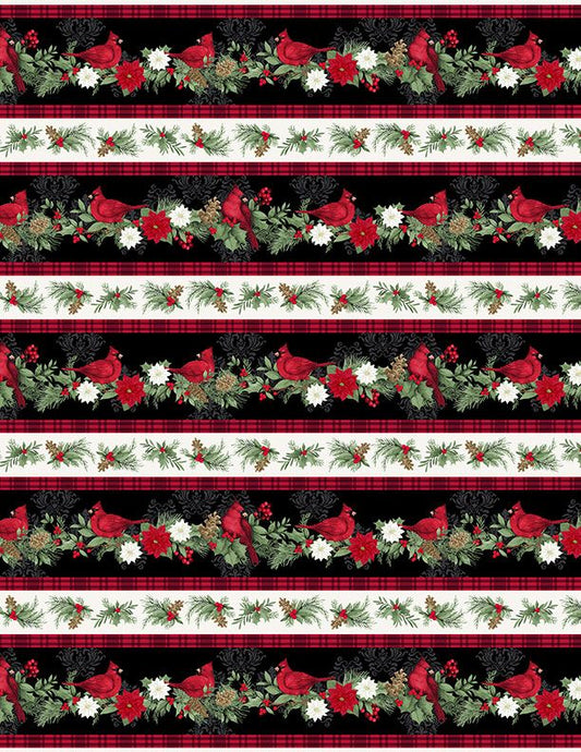 Cardinal Charm - Repeating Stripe Multi