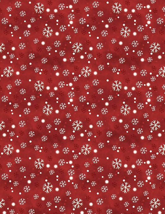 The Jolly North - Snowflakes Red - 3036 18066 313