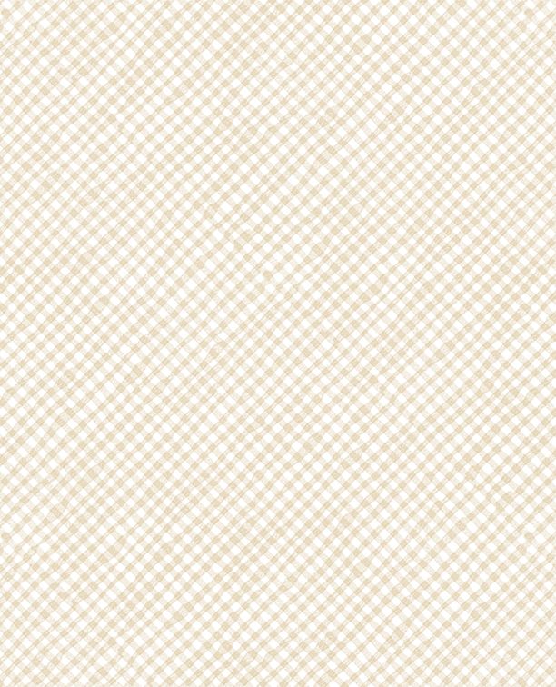 Pansy Fields - Small Gingham Cream - 3080 28668 202 WP