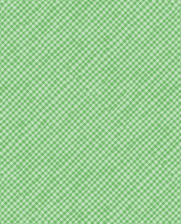 Pansy Fields - Small Gingham Green - 3080 28668 707 WP