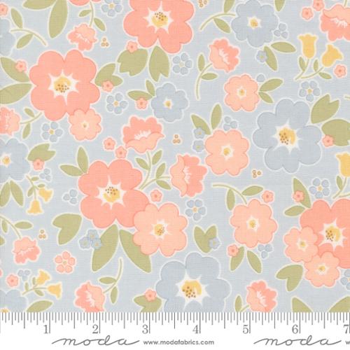 Handmade Sweetness Quilt - Vintage Blooms Florals Animals Sky - 31790 22QC-MO