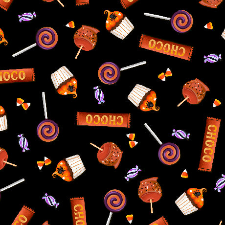 Halloween Candy - Black - Ghost Tales - 2600 31929 J