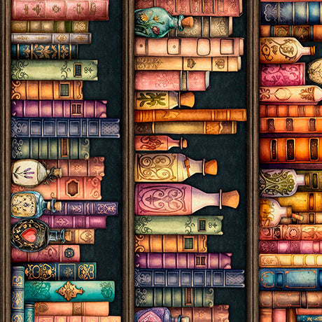 Bookshelf Stripe - Multi - Witchy Poo - 2600 31937 X